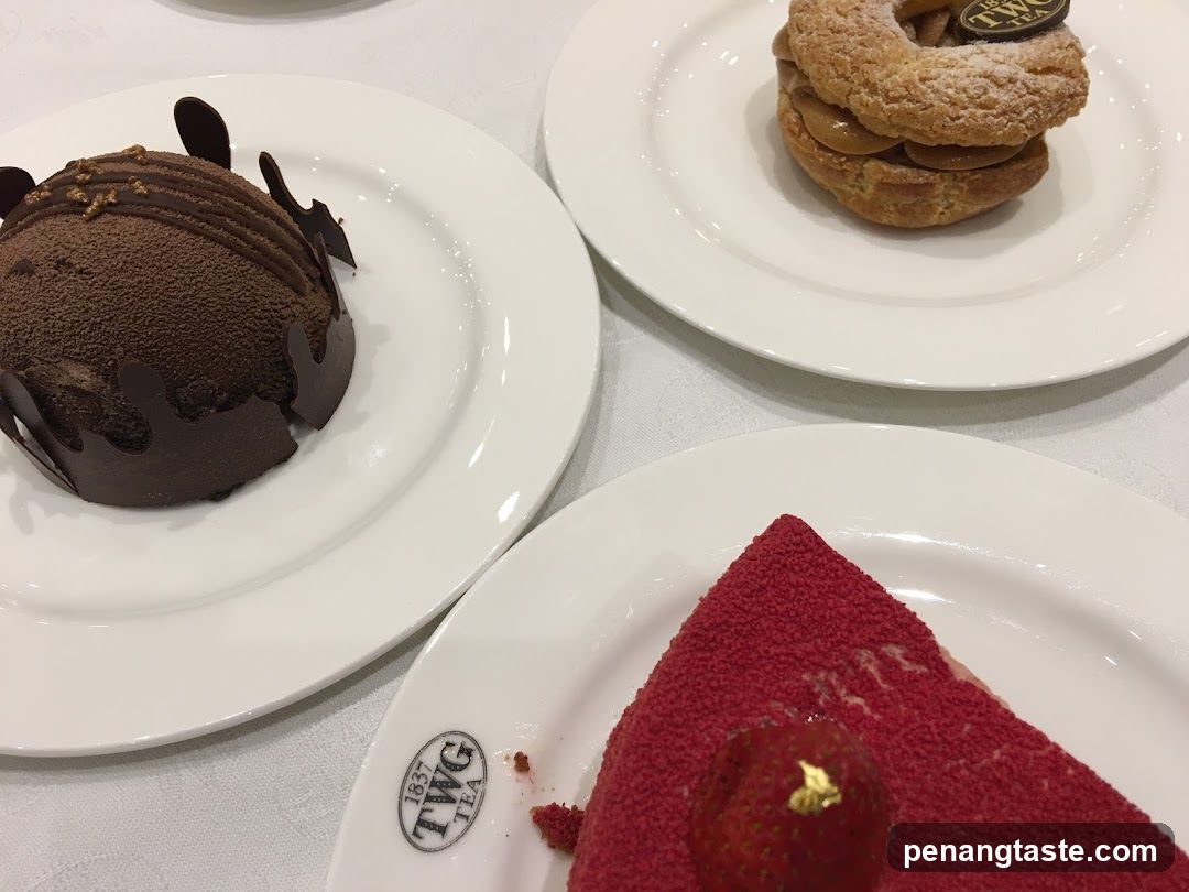 Desserts on Plates