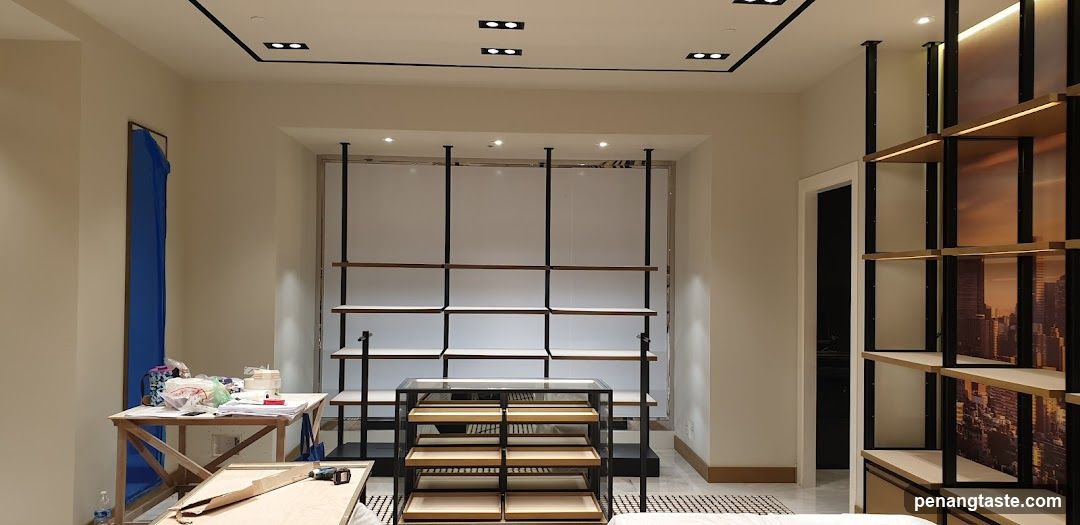 Retail Store Interior Under Construction