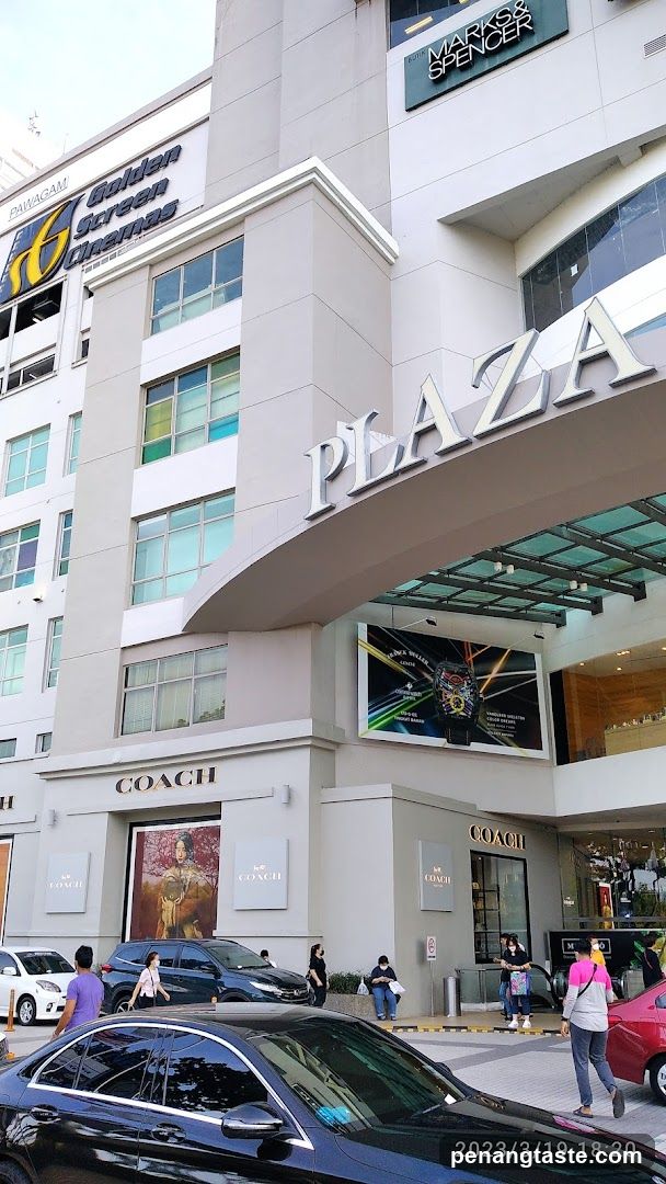 Plaza Building with Coach and Golden Screen Cinemas