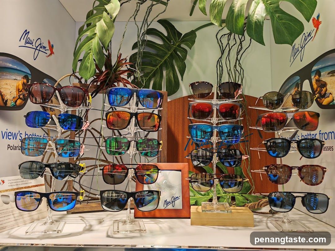Maui Jim Sunglasses Display