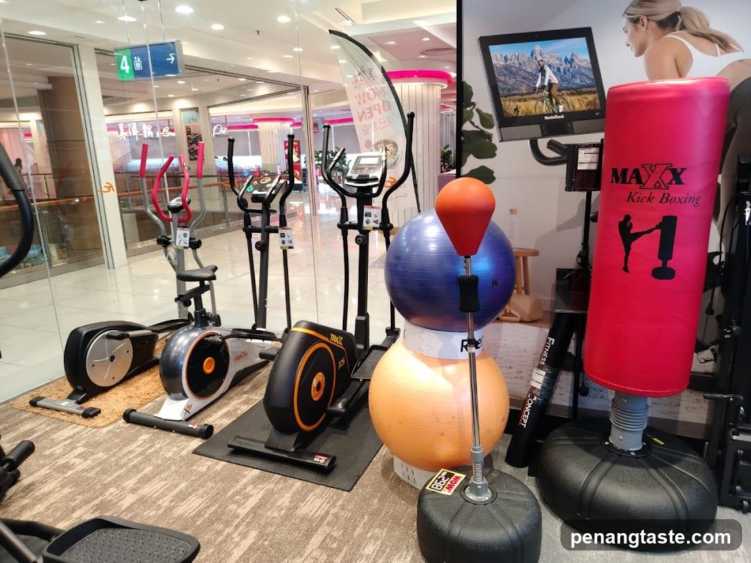 Fitness Equipment Display