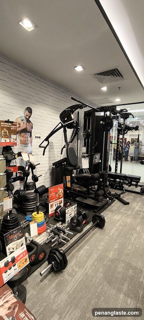 Gym Equipment Display