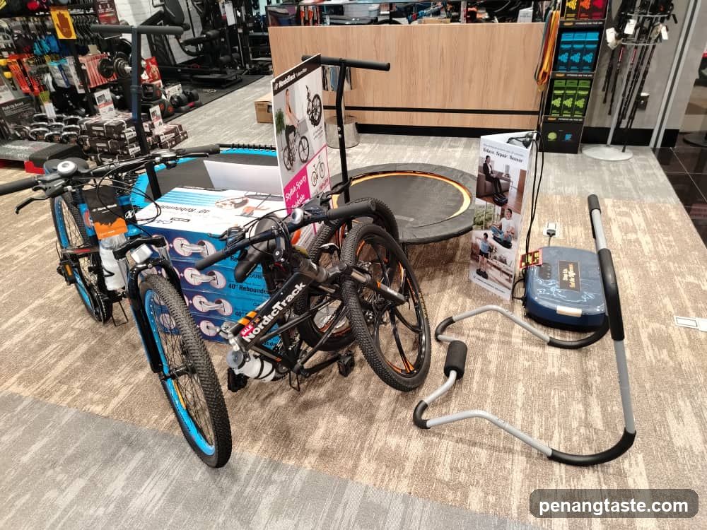 Fitness Equipment Display
