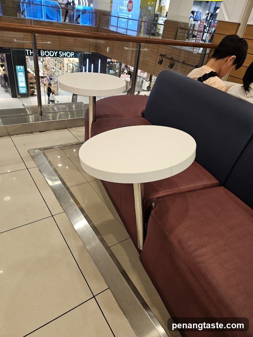 Mall Seating Area