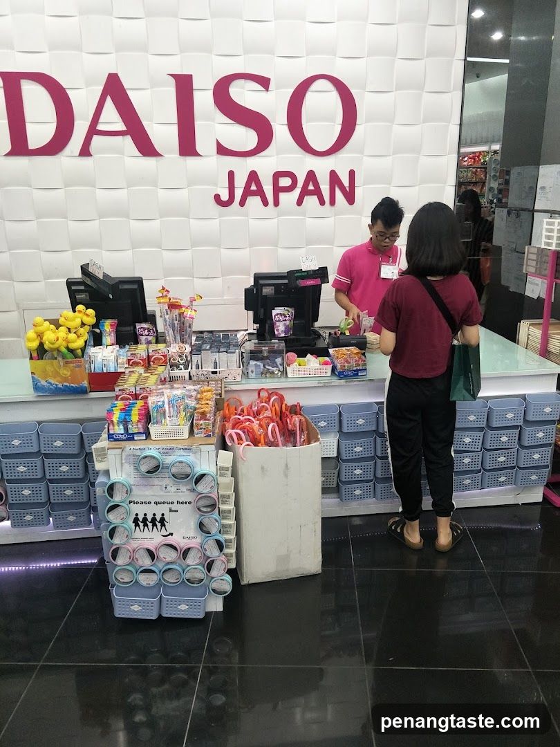 Daiso Japan Checkout Area