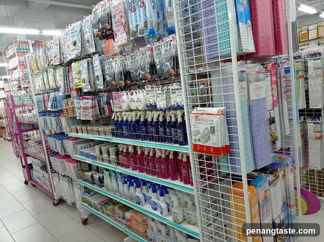 Store Aisles with Household Products