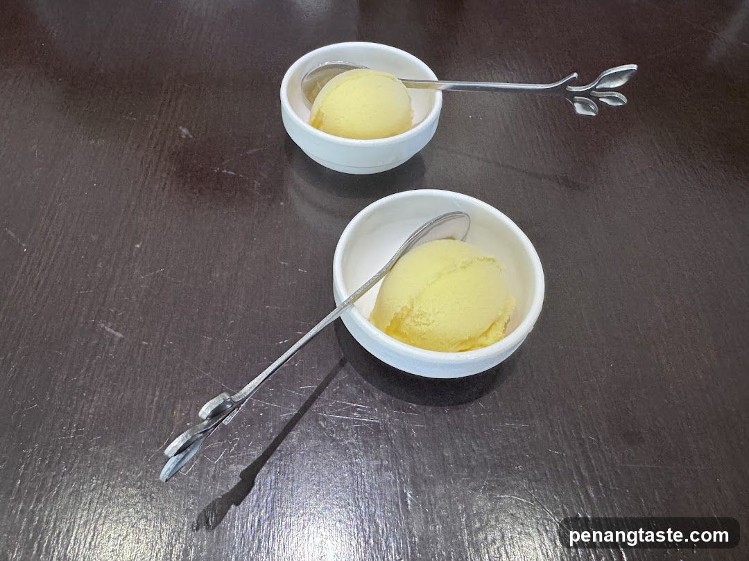 Two bowls of sorbet