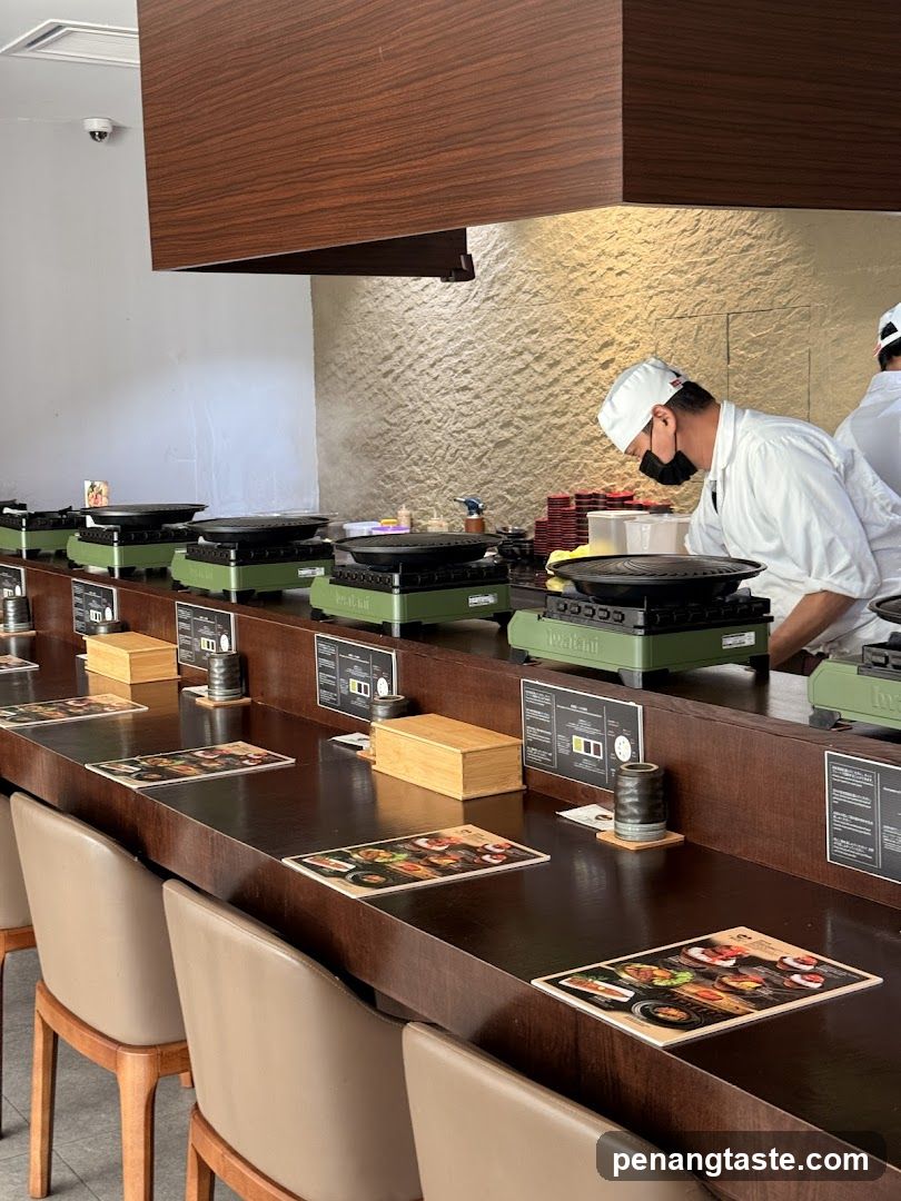Restaurant Counter with Grills