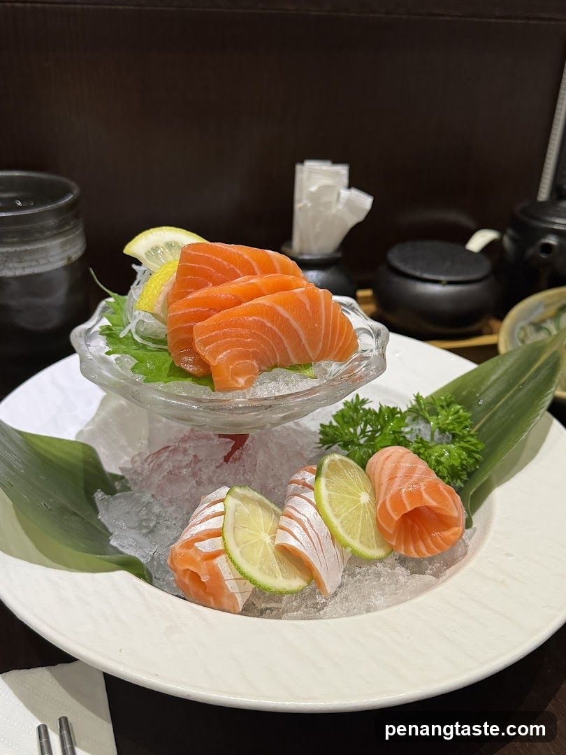 Salmon Sashimi Platter