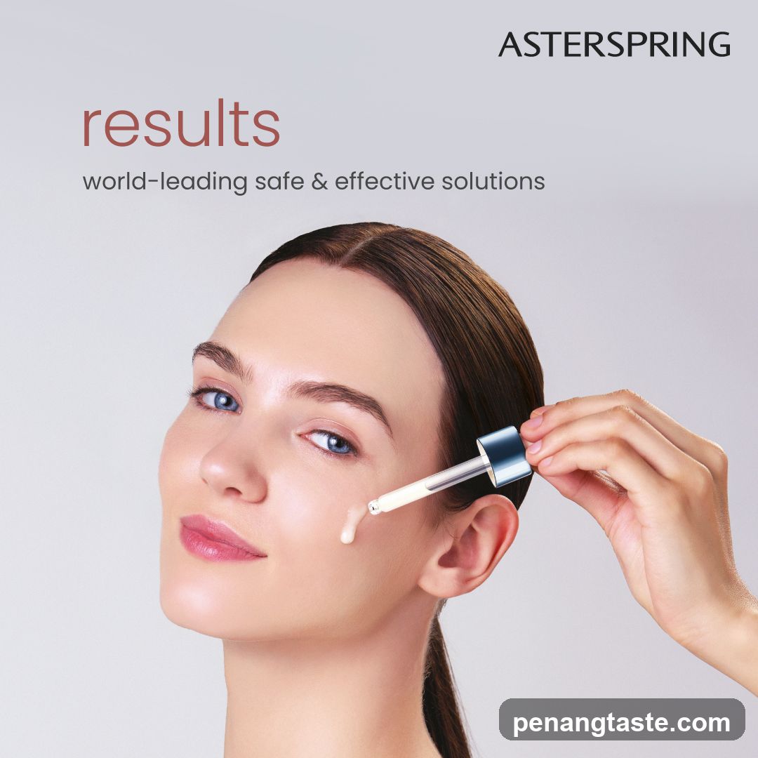 Aster Spring Skincare Advertisement