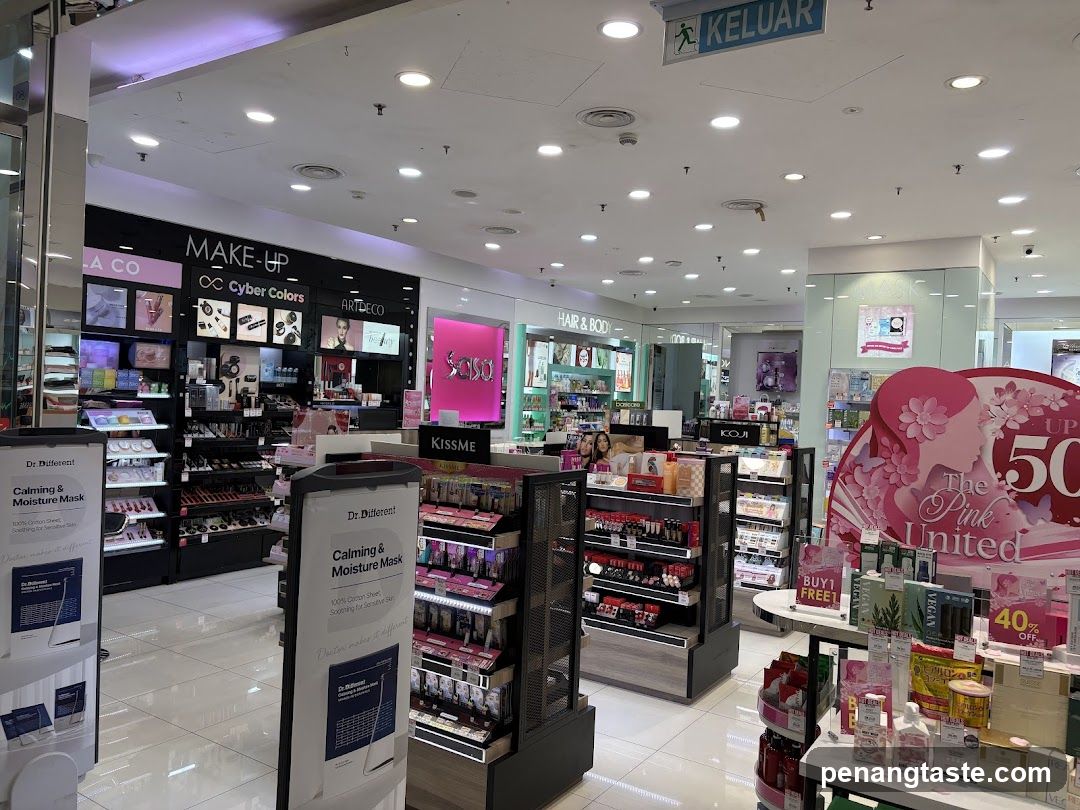 Cosmetics store interior