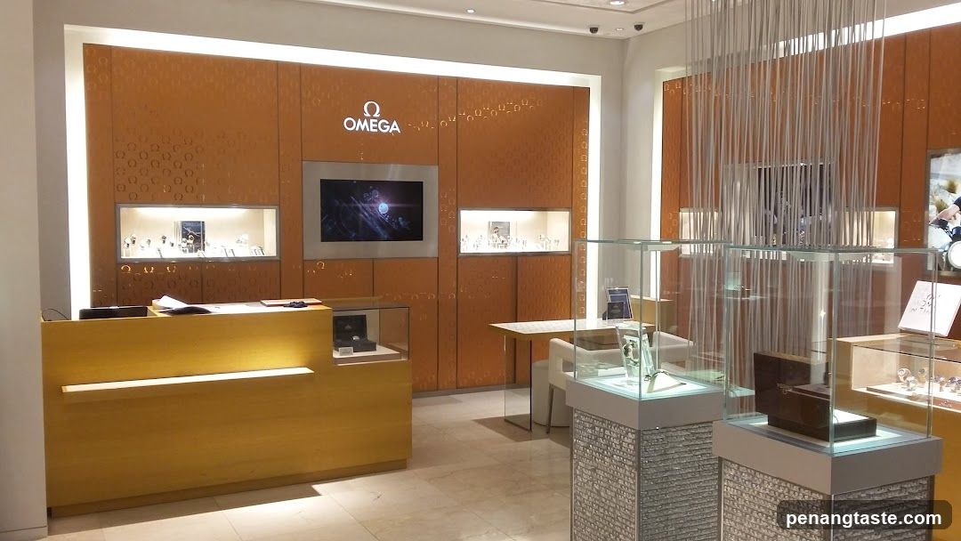 Omega Watch Store Interior