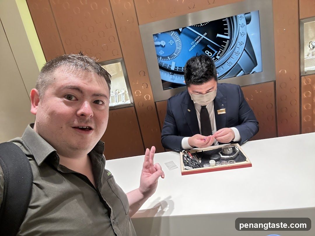 Watchmaker at work