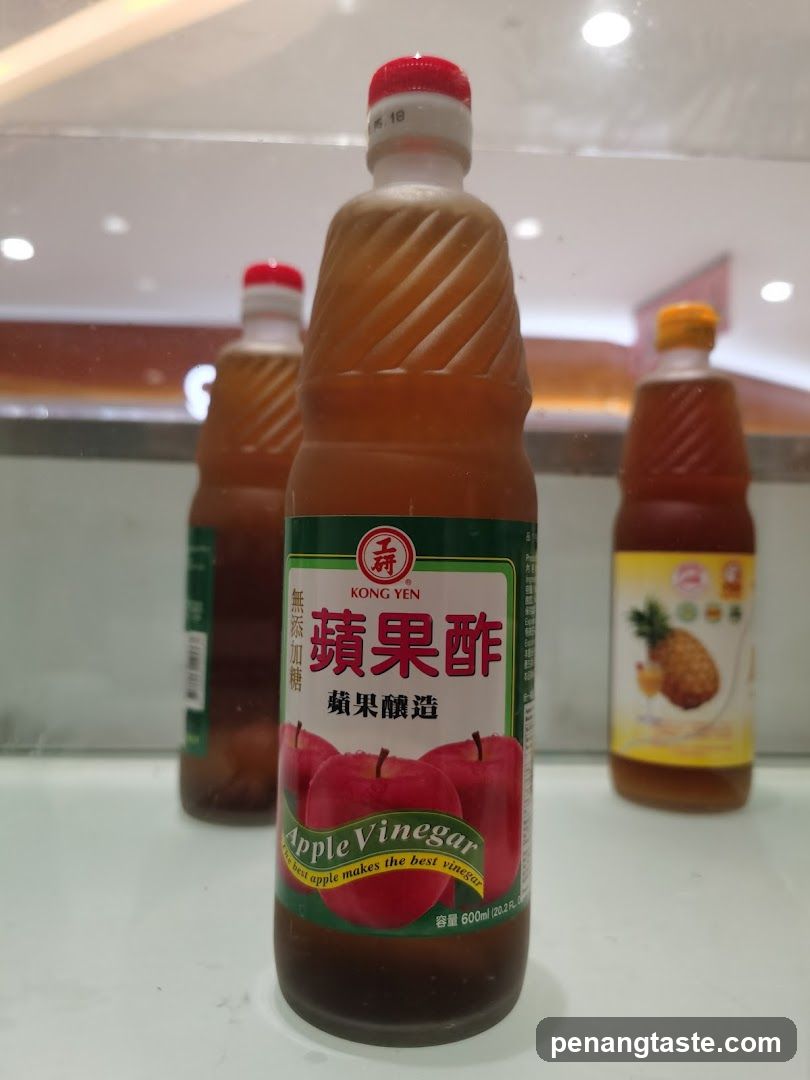 Apple Vinegar Bottles