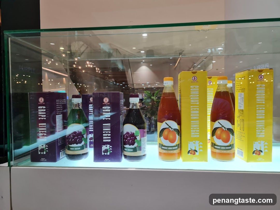 Vinegar Products Display
