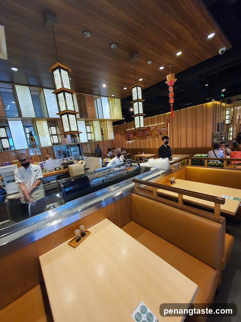 Sushi Restaurant Interior