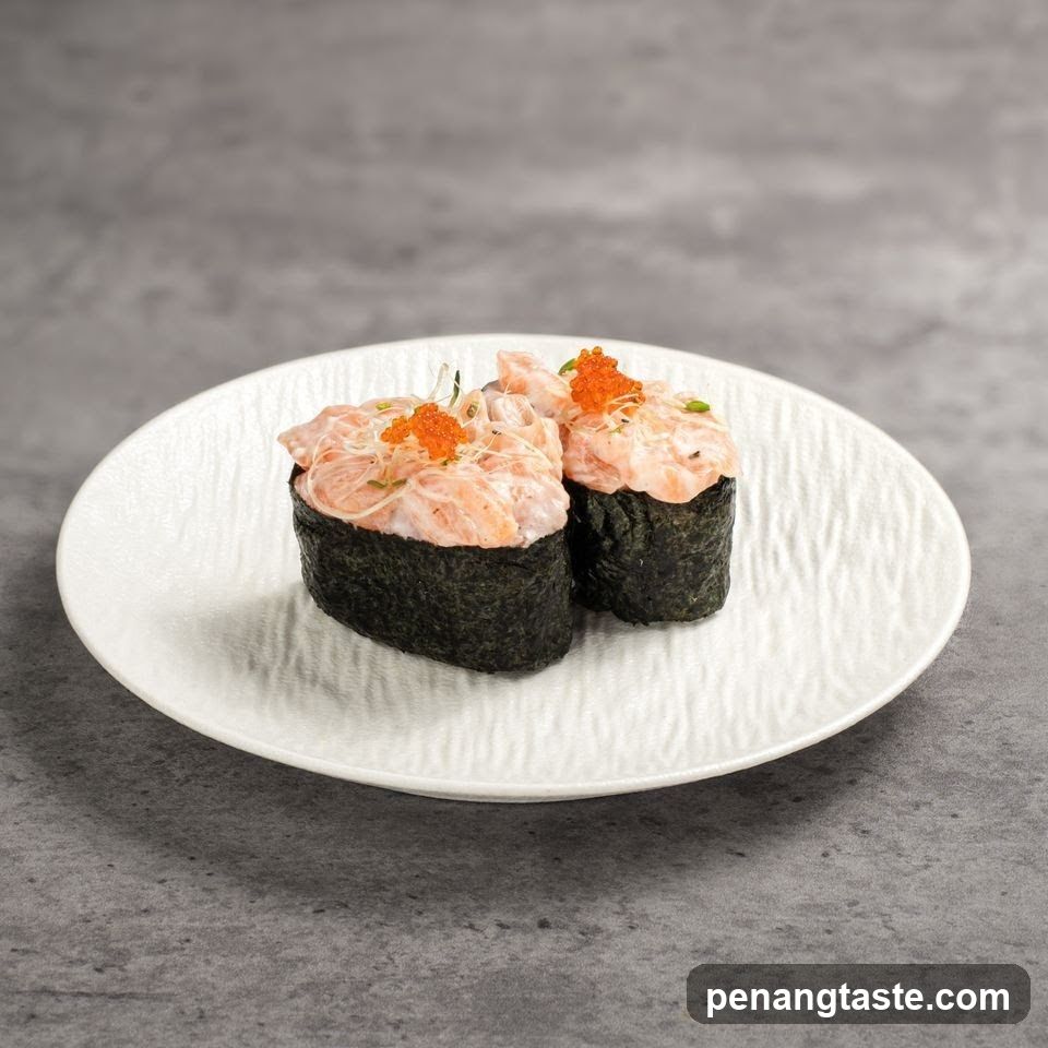 Salmon Gunkan Maki