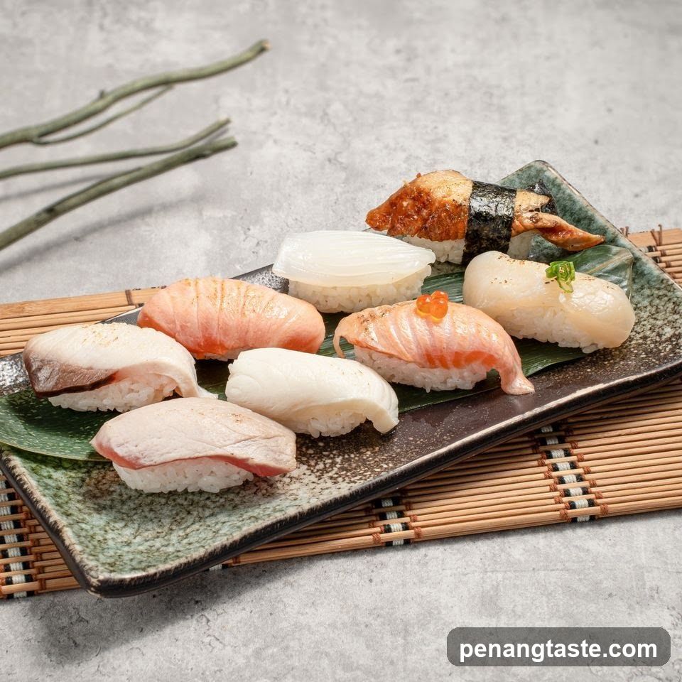 Assortment of Sushi