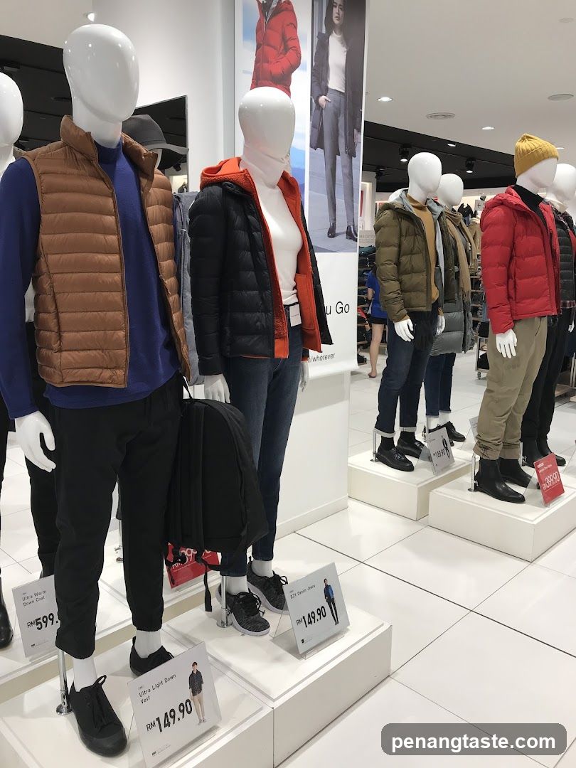 Mannequins in a clothing store