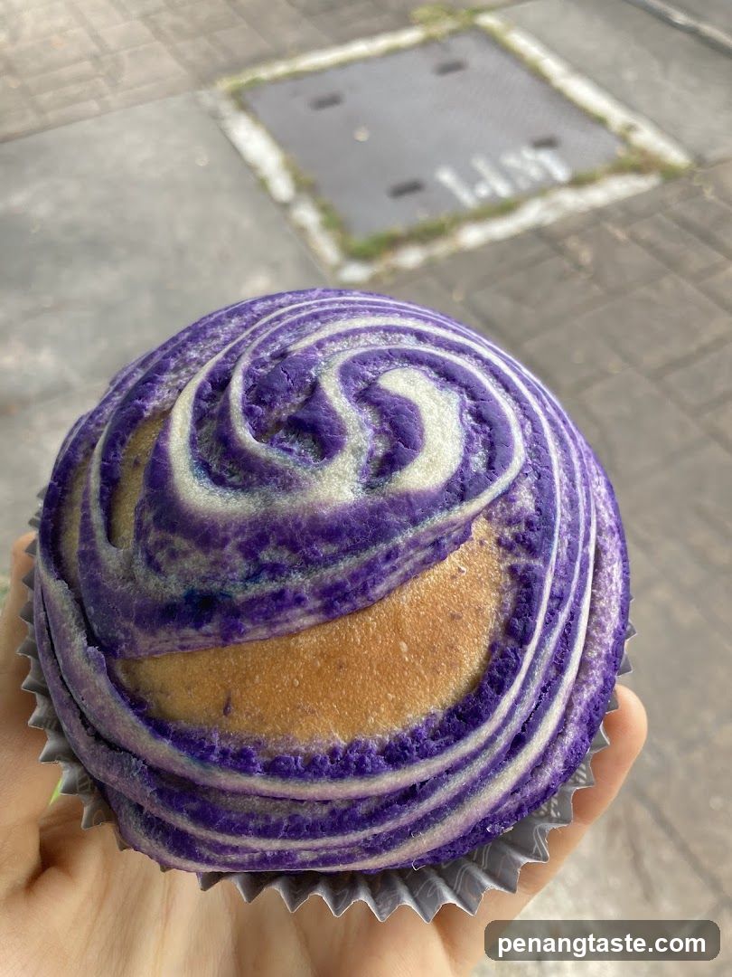 Purple Swirl Pastry