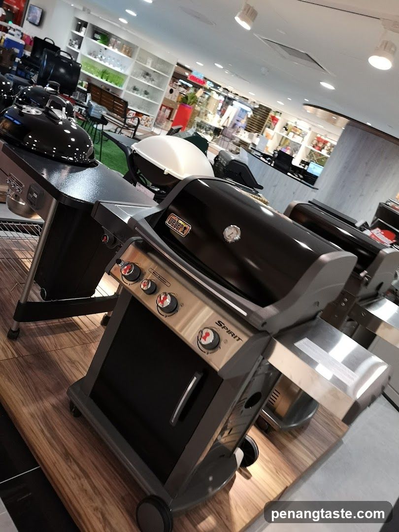 Weber Spirit Grill Display