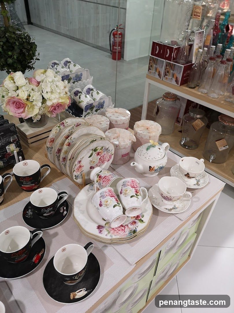Tea Set Display