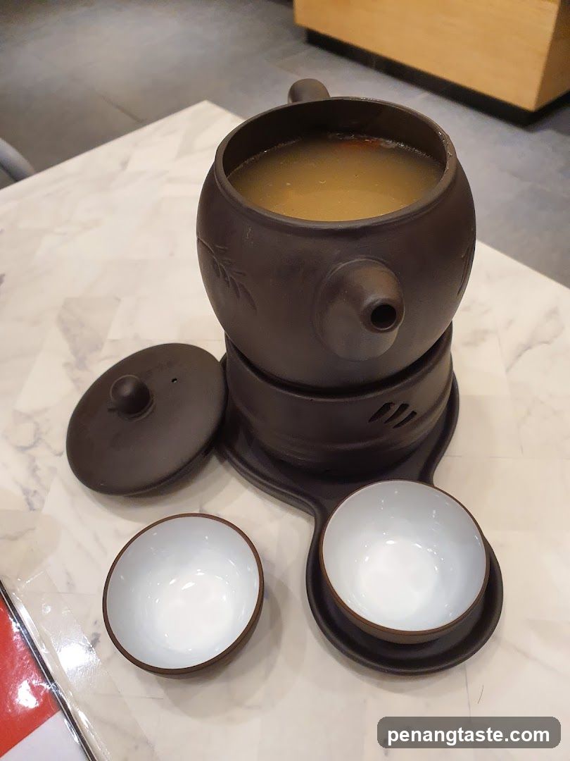 Soup Pot and Cups