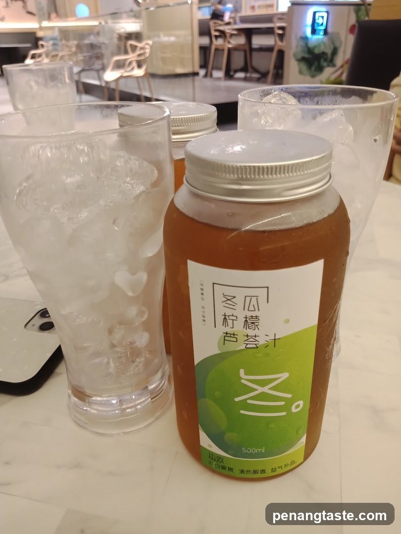 Bottled Drink with Ice