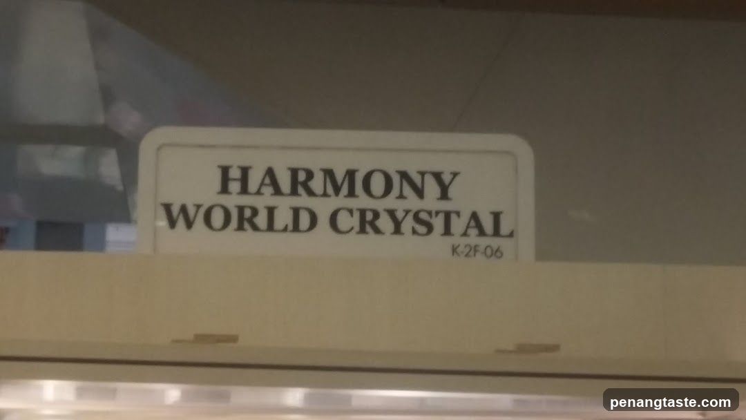 Harmony World Crystal Sign