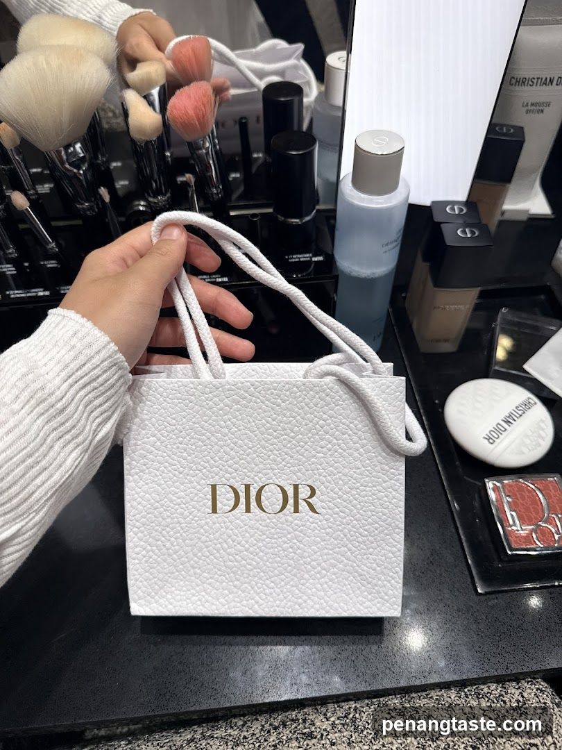 Dior Shopping Bag and Makeup