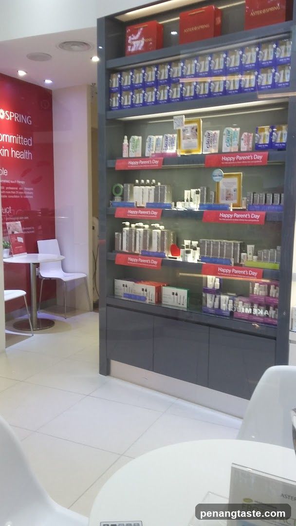 Skincare Products Display
