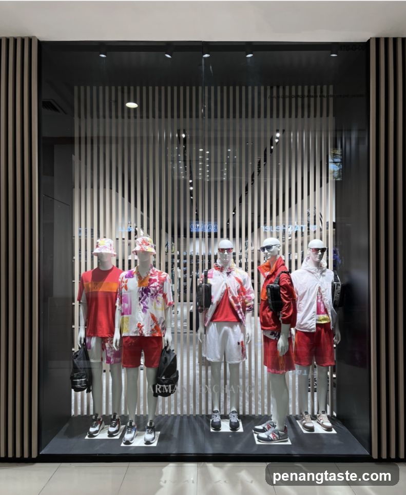 Mannequins in a store window display