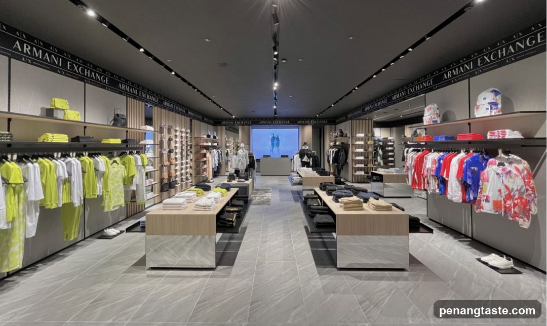 Armani Exchange Store Interior