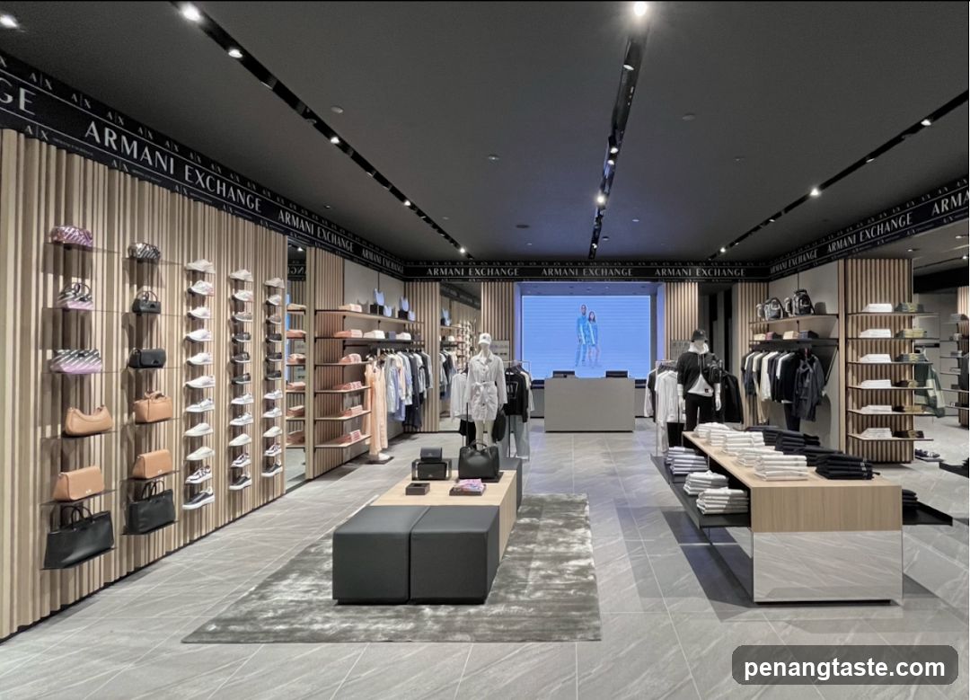 Armani Exchange Store Interior