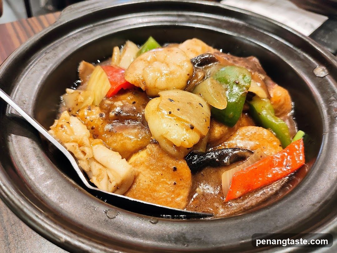 Seafood and Tofu Dish