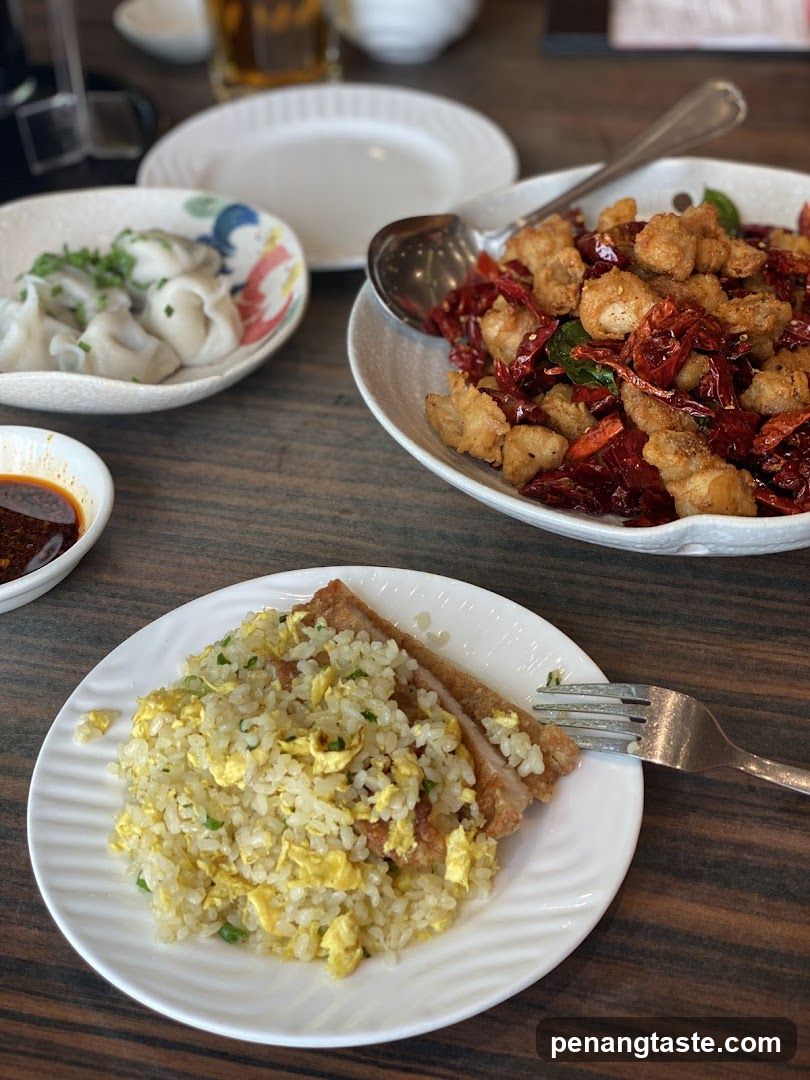 Chinese Food Platter