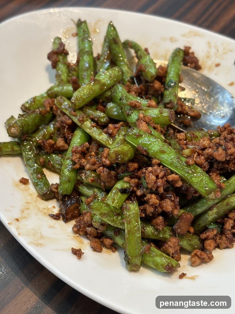 Stir-fried Green Beans with Minced Meat