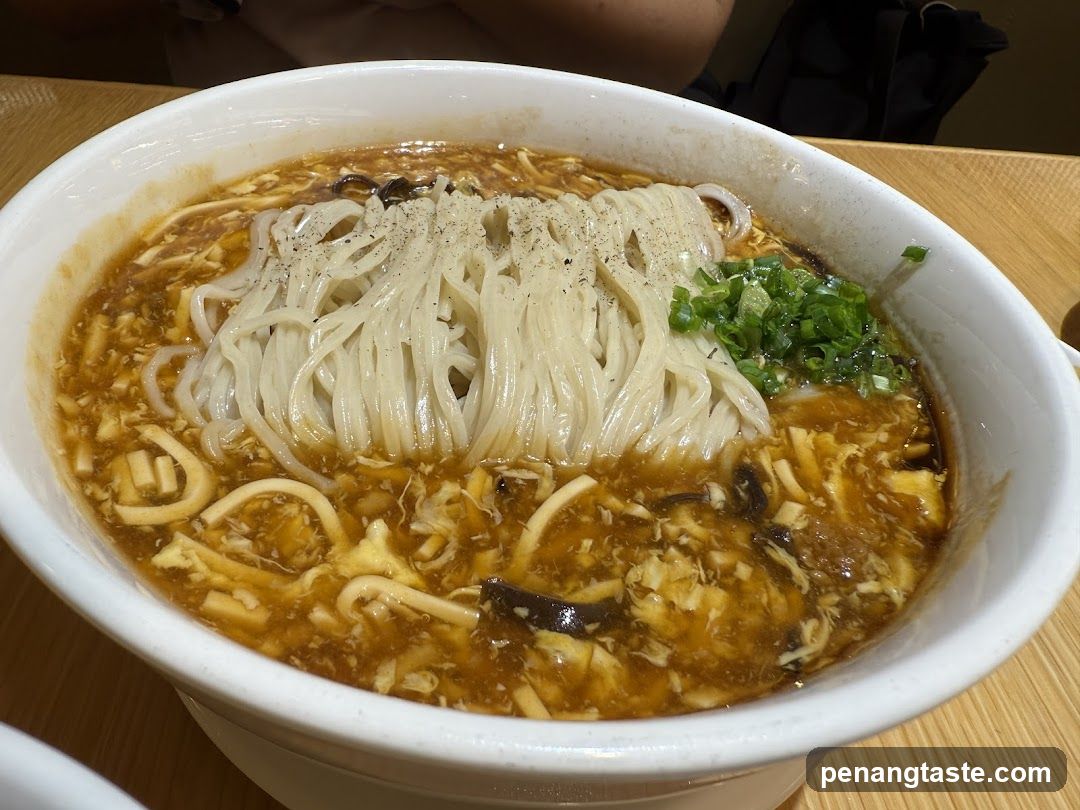 Hot and Sour Noodle Soup