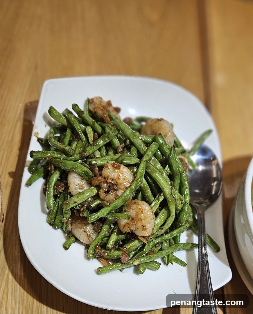 Stir-fried Green Beans with Shrimp