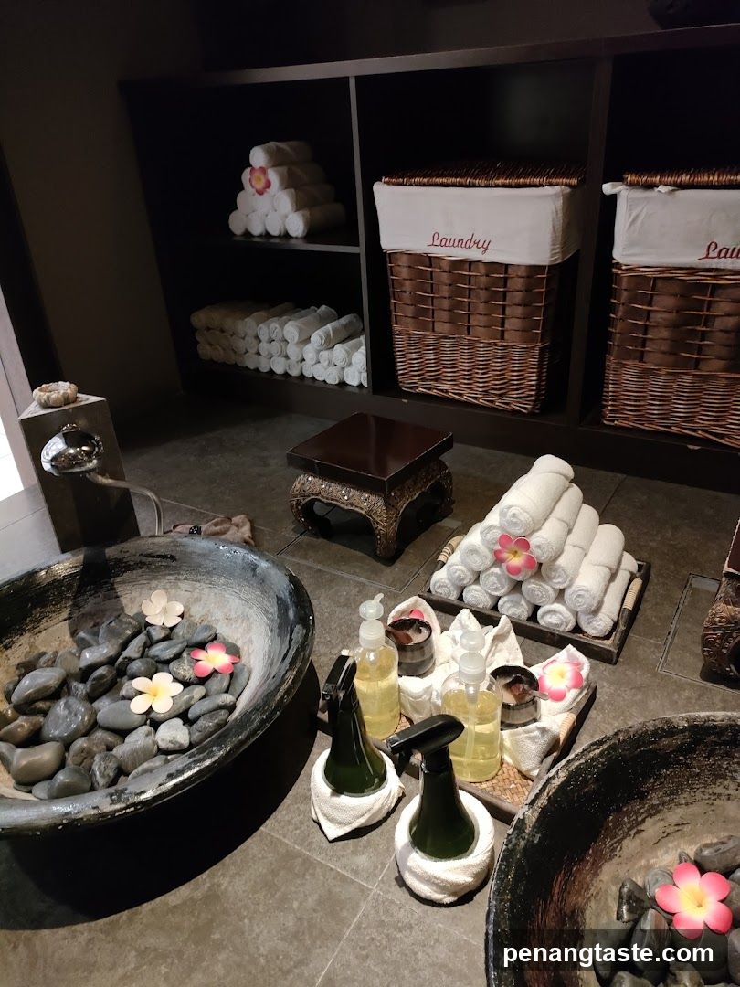 Spa Foot Soak Setup