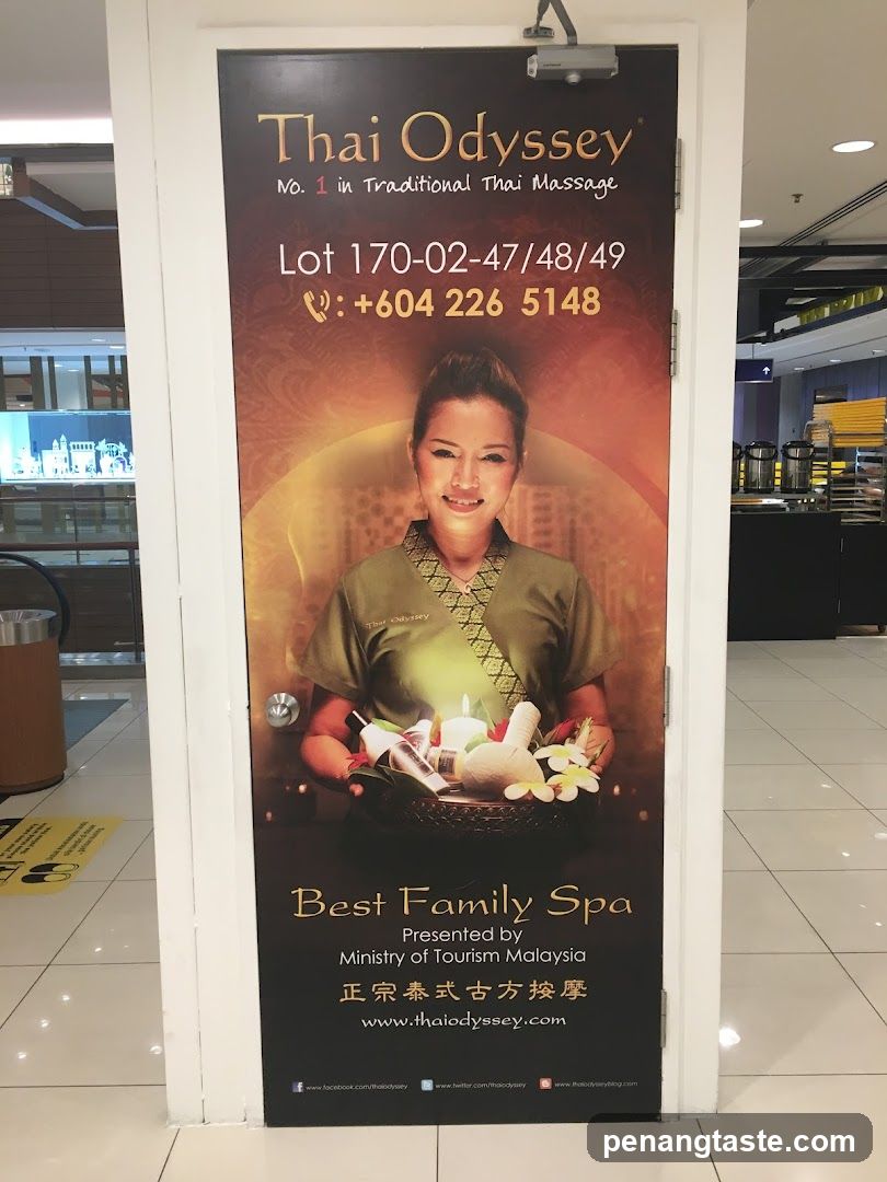 Thai Odyssey Spa Advertisement