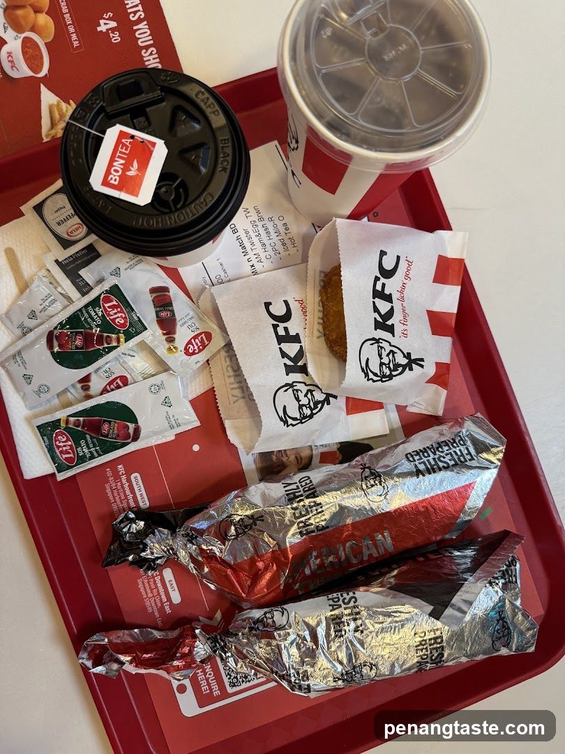 KFC Meal Tray