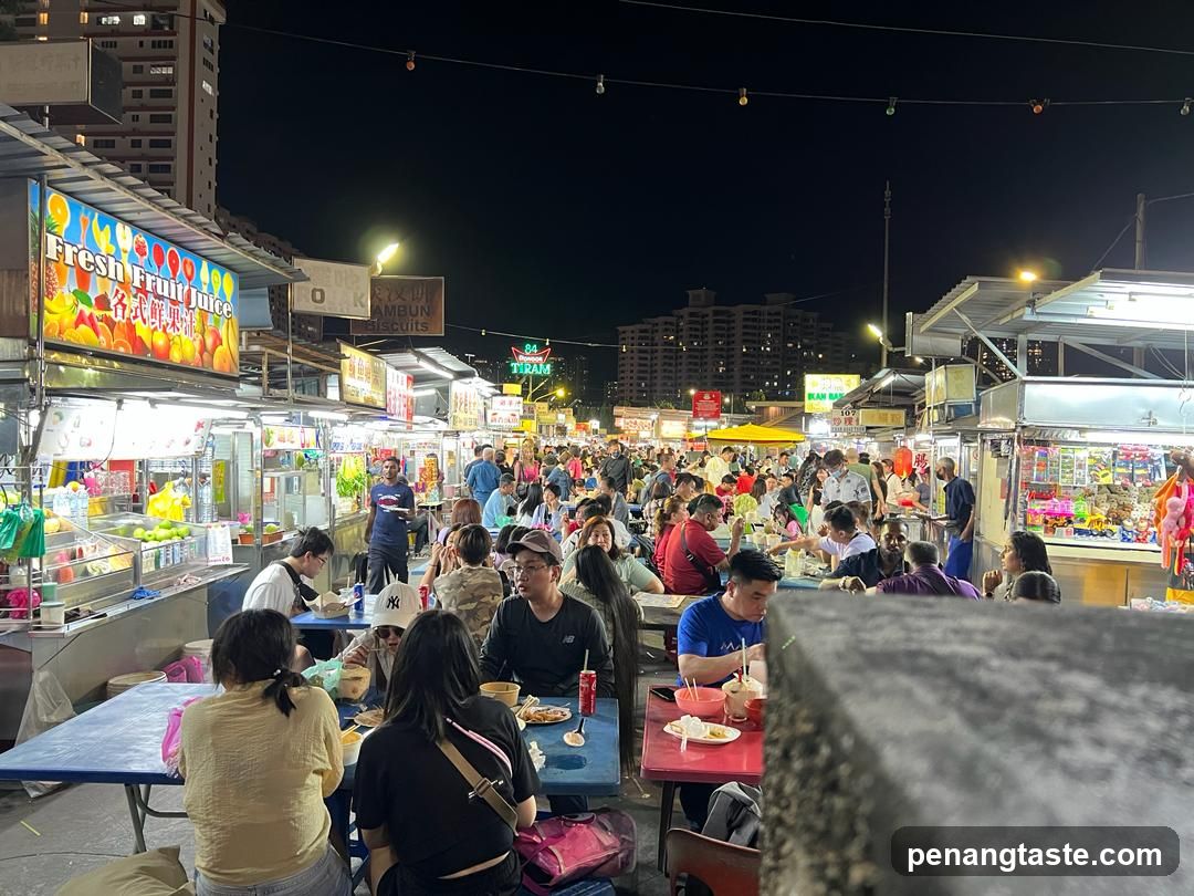 Night Market Food Stalls
