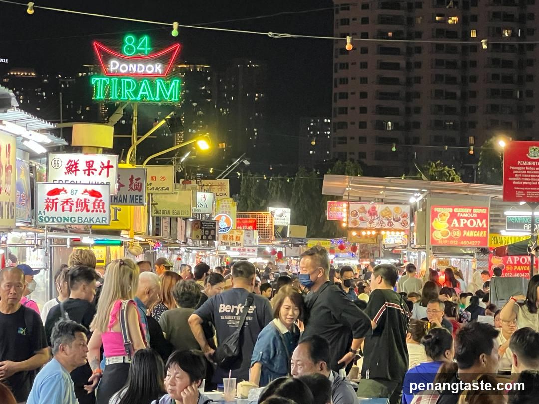 Night Market Food Stalls