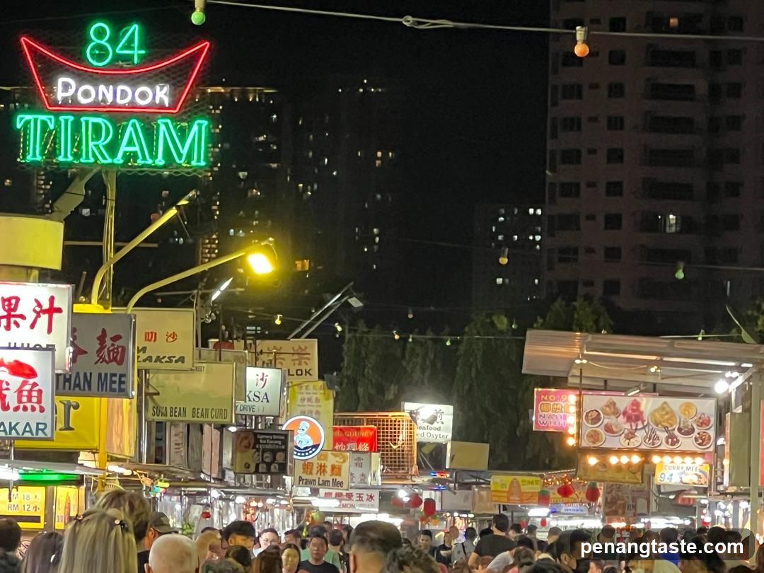Night Market Food Stalls
