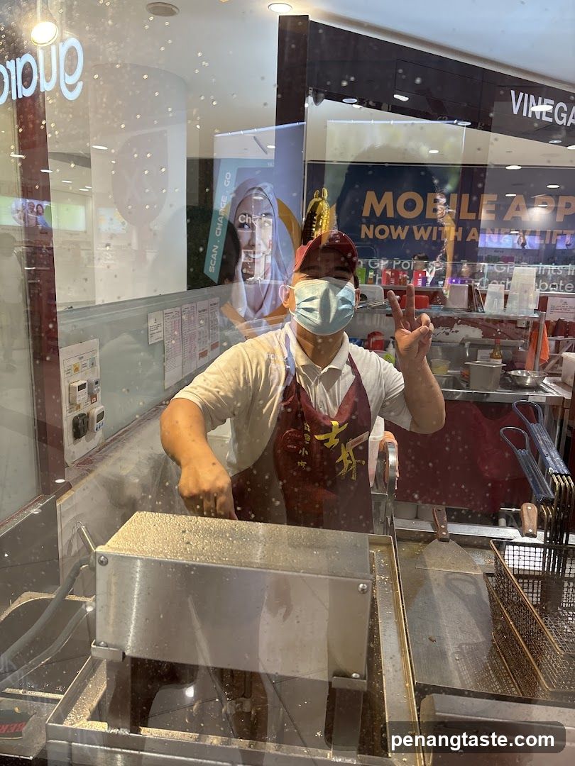 Food stall worker