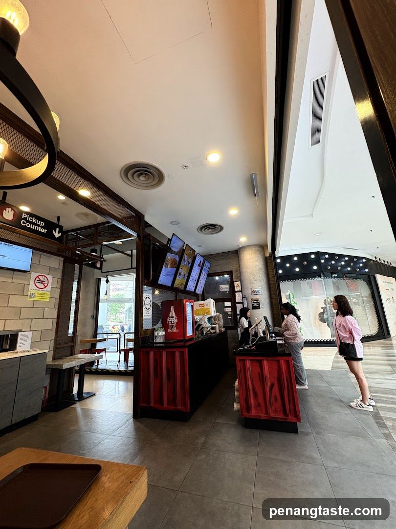 Fast Food Restaurant Interior