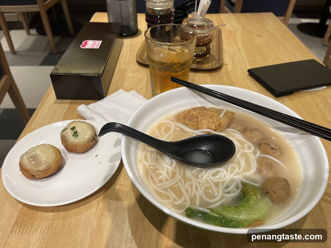 Noodle Soup and Appetizers