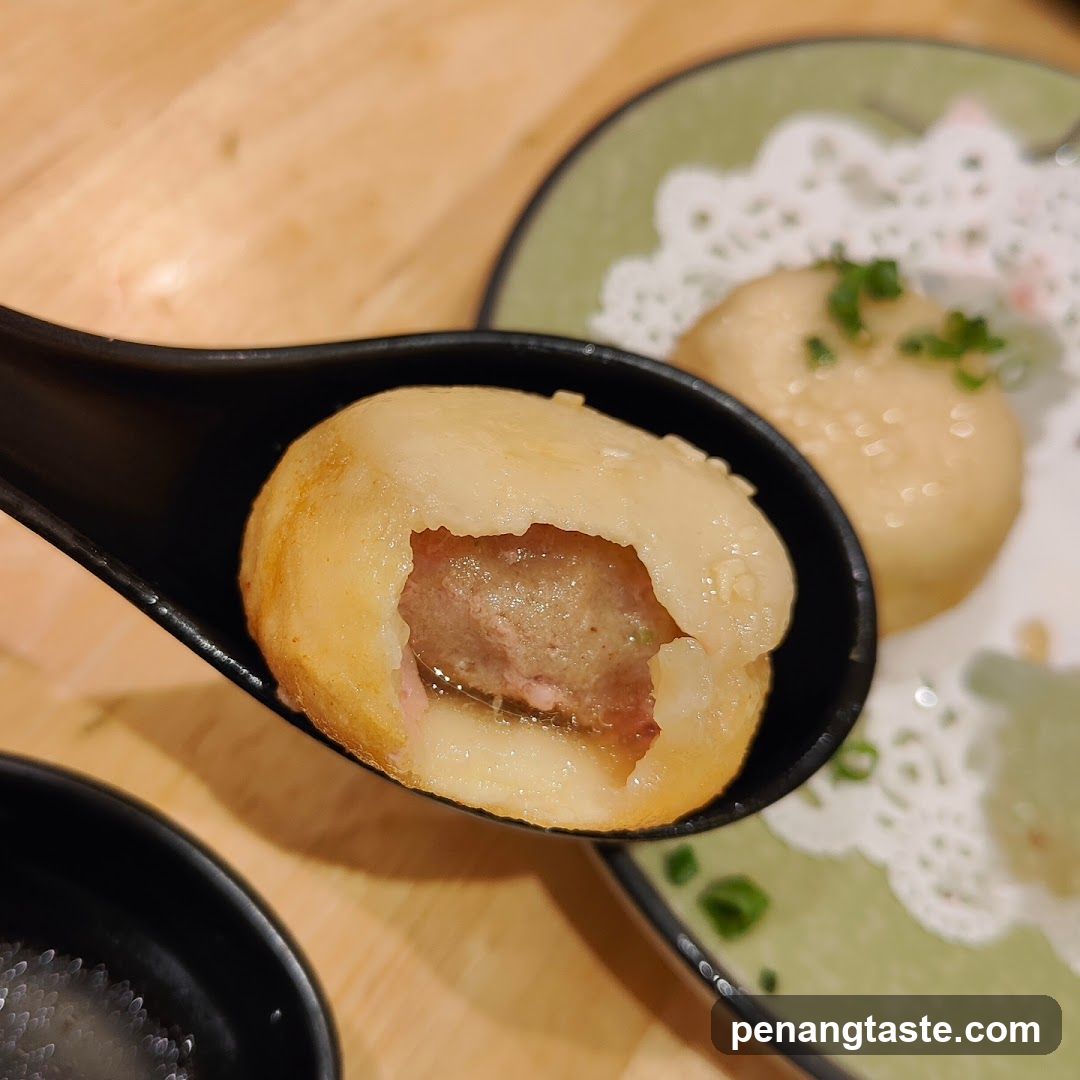 Fried Meatball with Filling