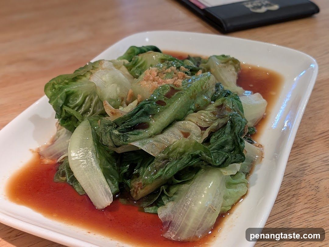 Stir-fried Lettuce with Garlic